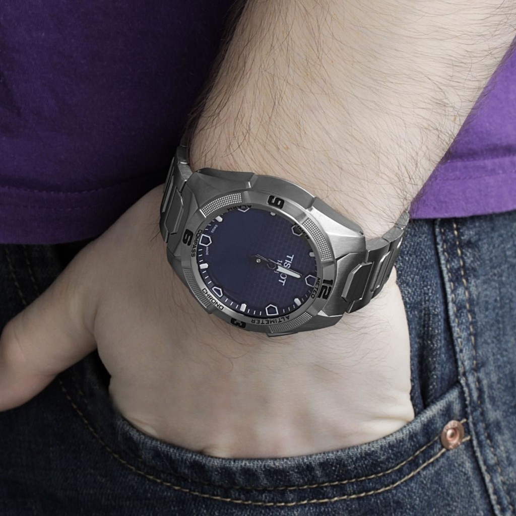 T091.420.44.041.00 Tissot T-Touch Erkek Kol Saati
