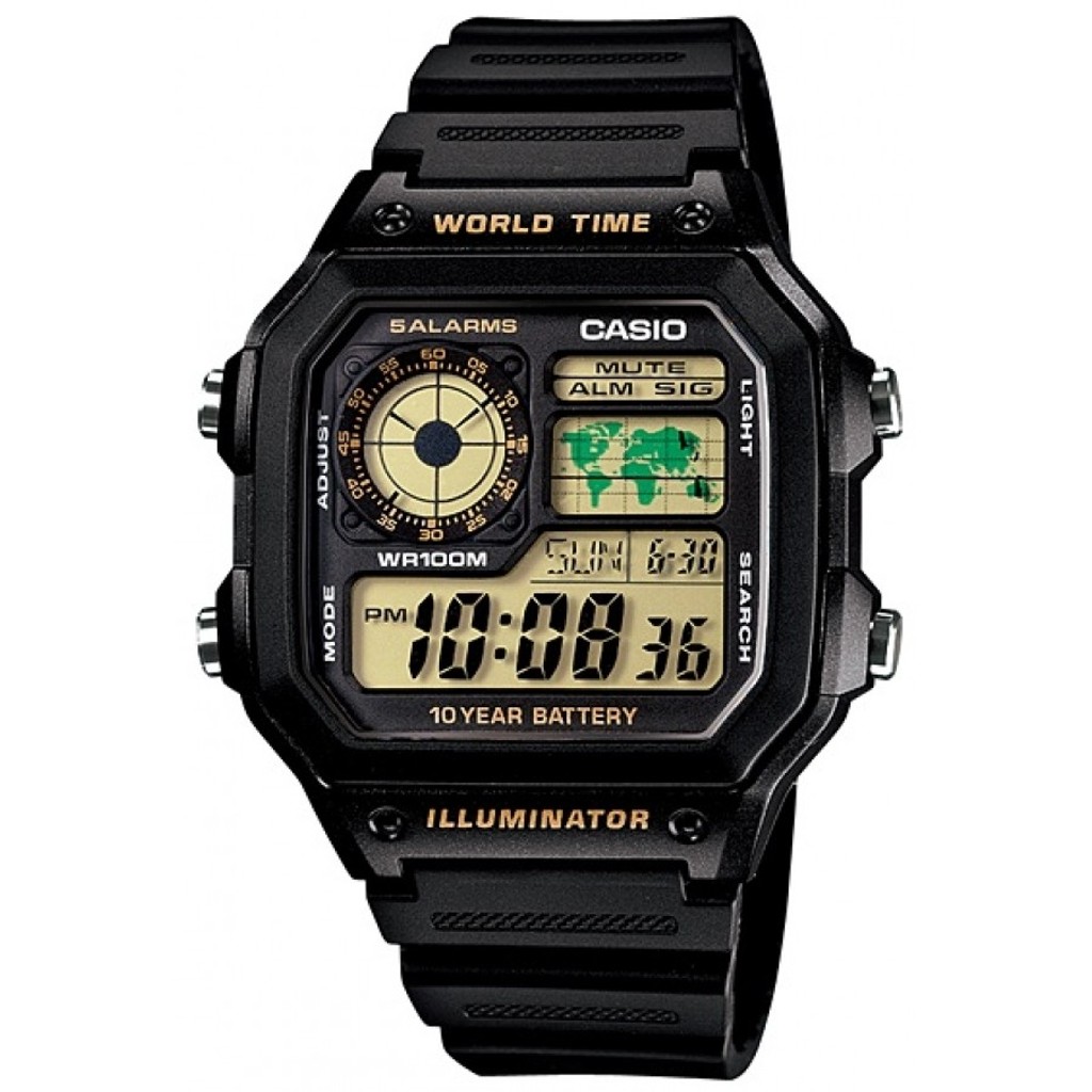 Casio AE-1200WH-1BVDF Erkek Kol Saati