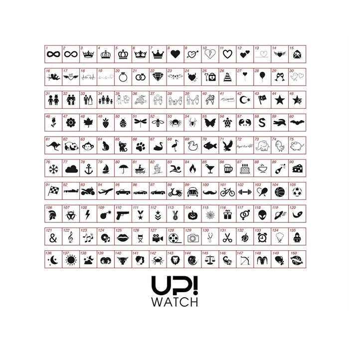 Upwatch İsim Yazılabilir Icon Gold Swarovski Kadın Kol Saati