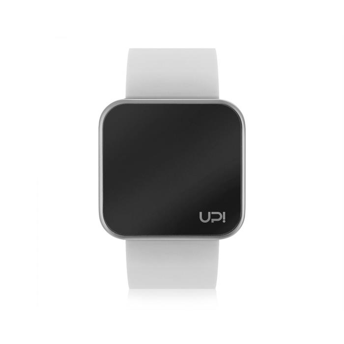 Upwatch İsim Yazılabilir Touch Matte Silver Unisex Kol Saati