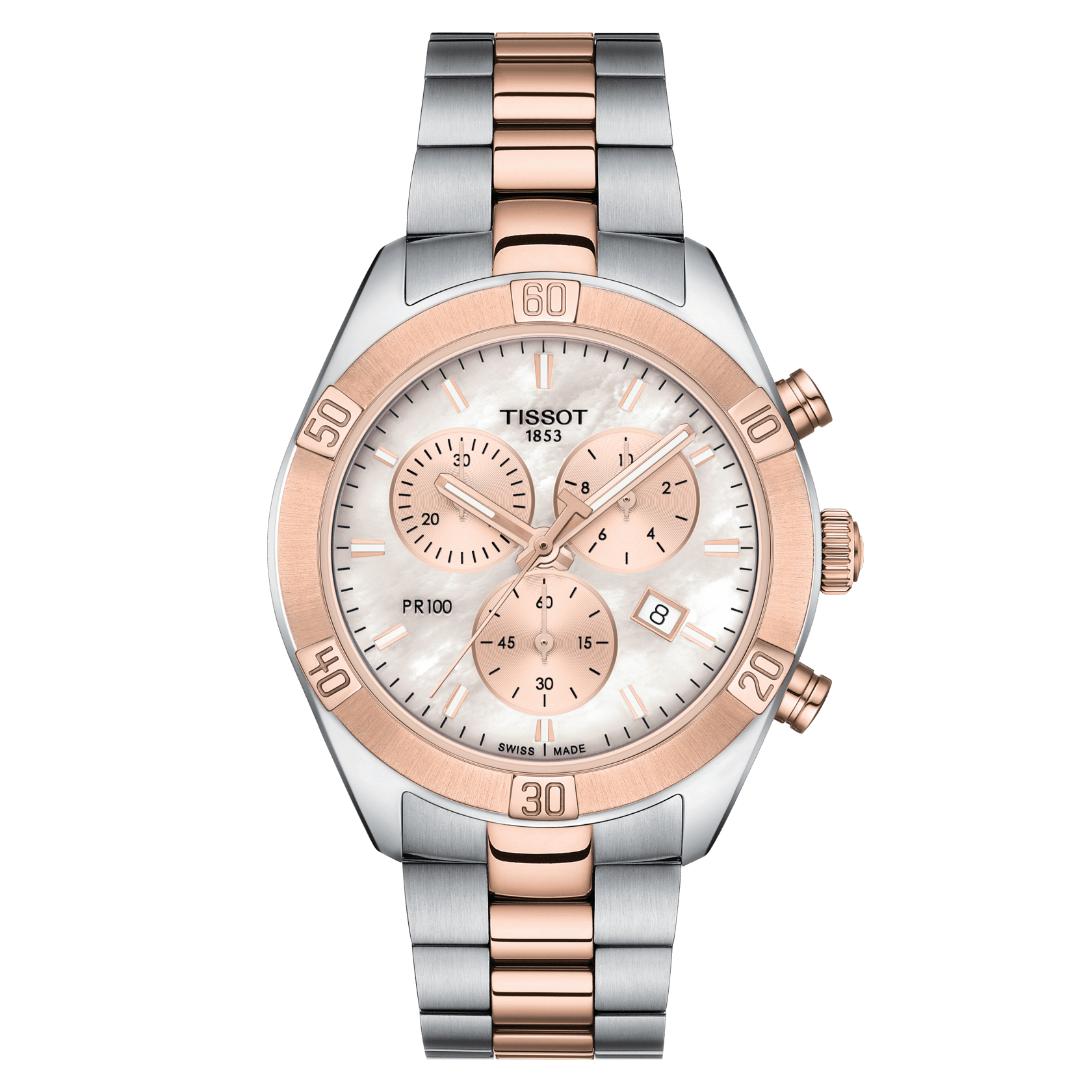 Tissot PR 100 Sport Chic Chonograph  T101.917.22.151.00 Kadın Kol Saati