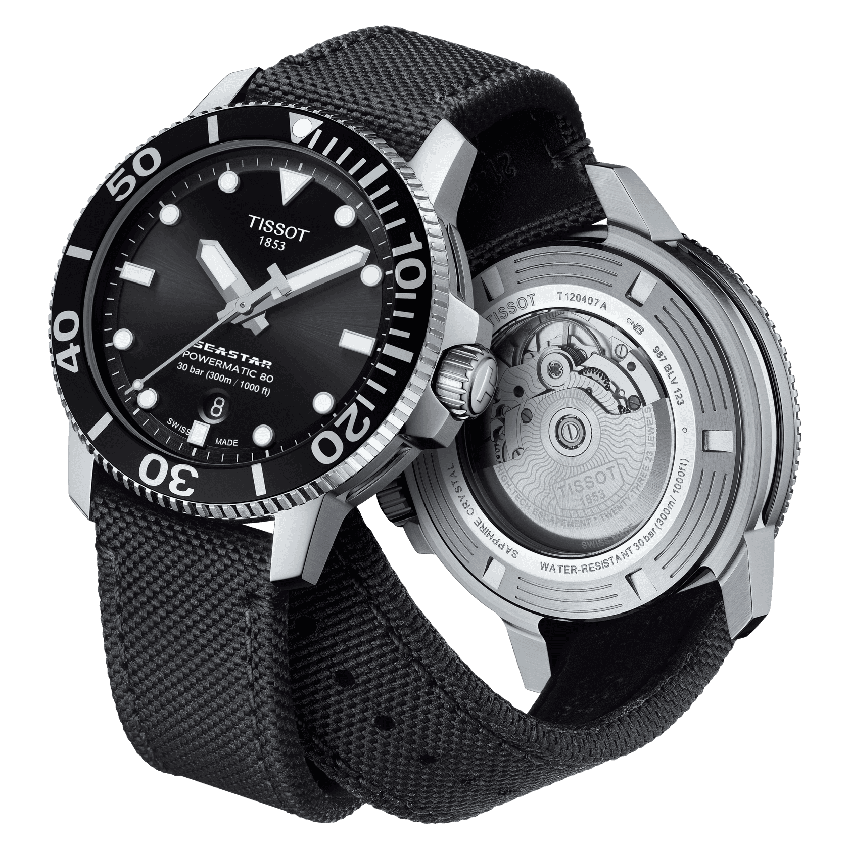 Tissot SEASTAR 1000 POWERMATIC 80 T120.407.17.051.00 Erkek Kol Saati