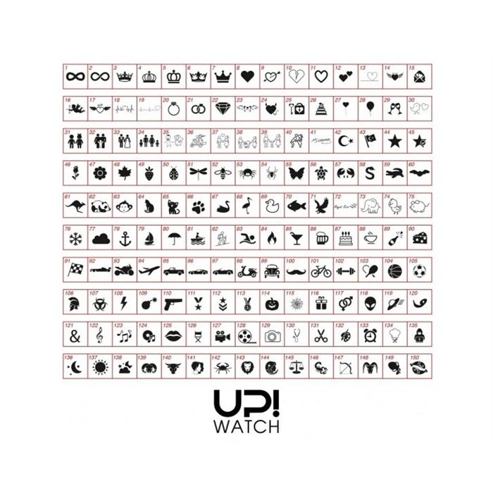 Upwatch İsim Yazılabilir Xt Silver Unisex Kol Saati
