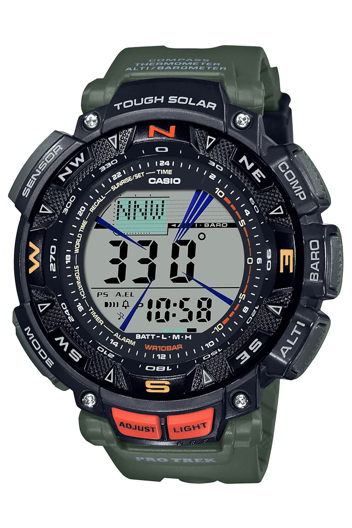 Casio PRG-240-3DR Erkek Kol Saati