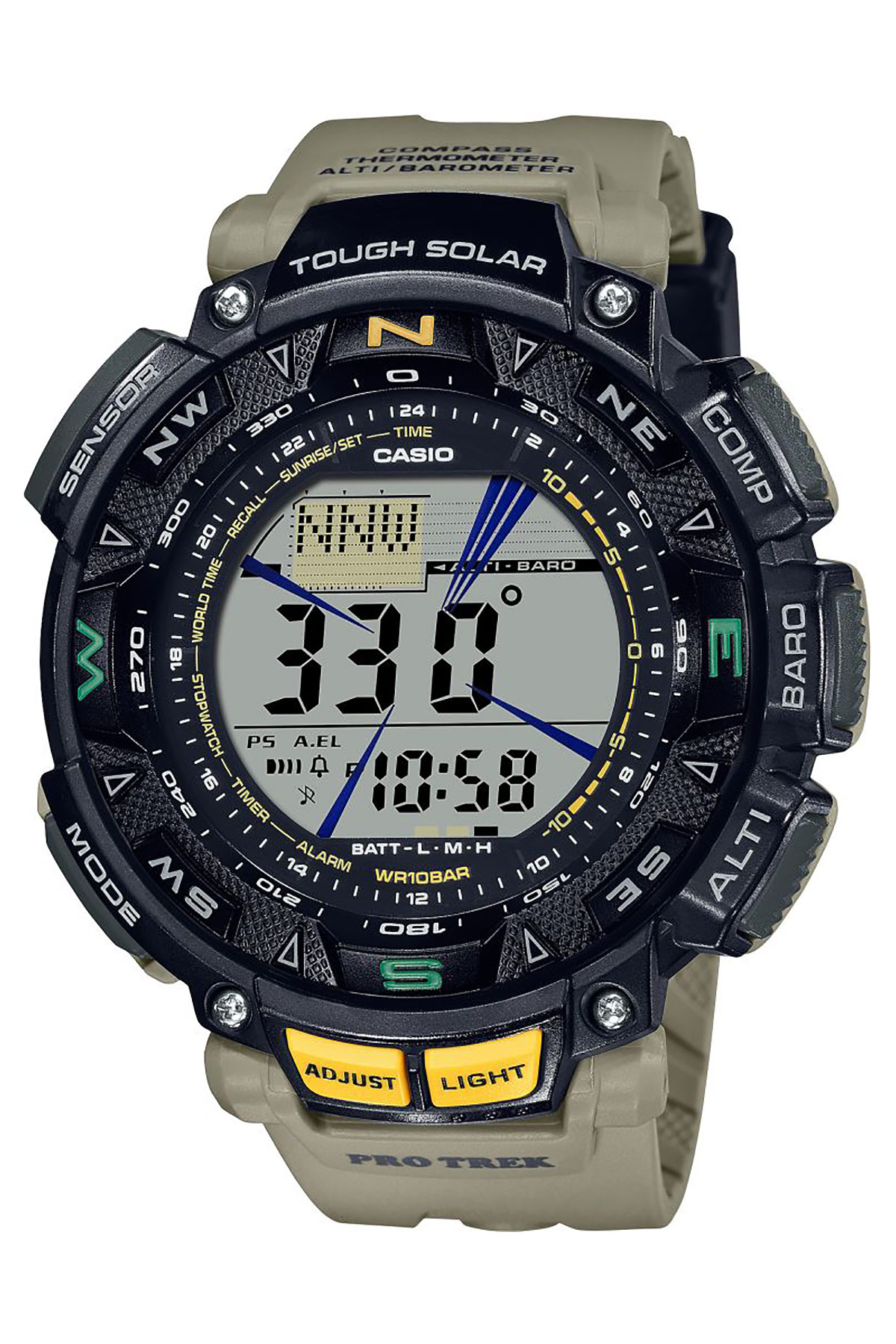 Casio PRG-240-5DR Erkek Kol Saati