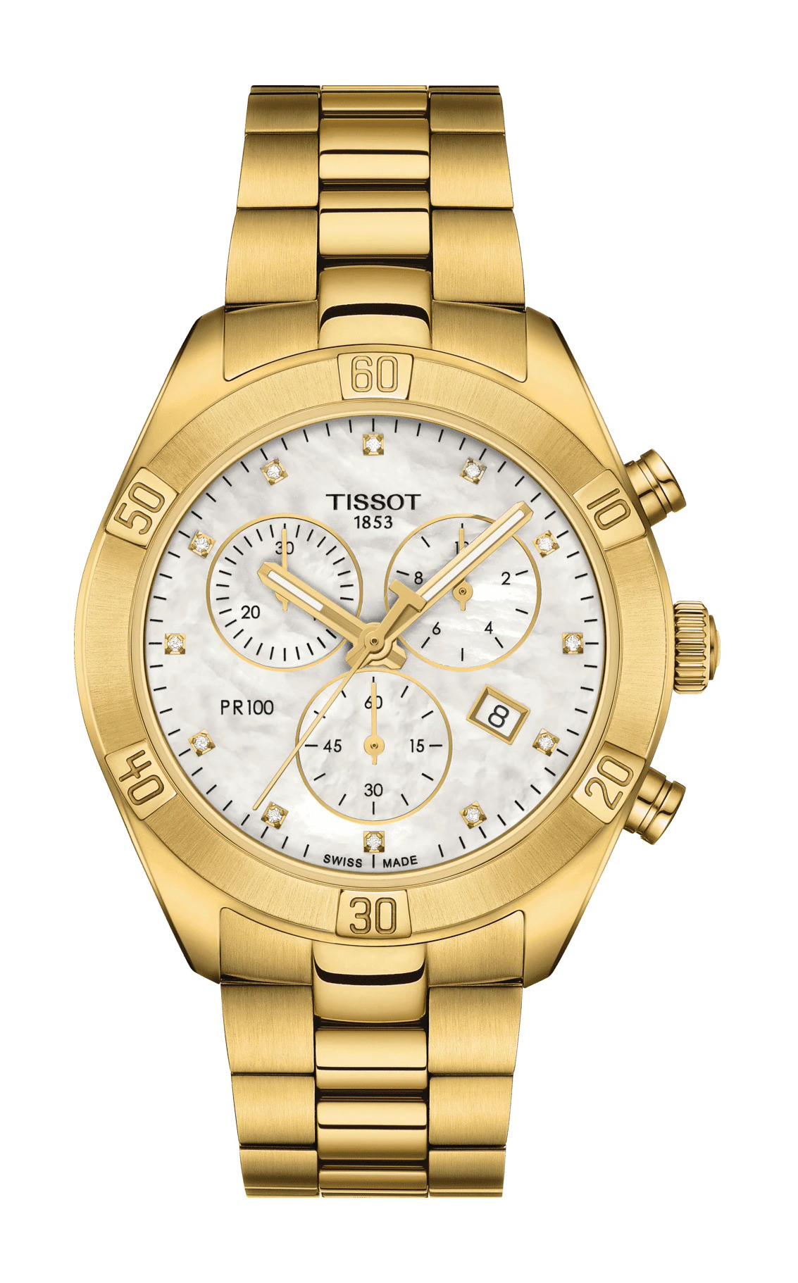 Tissot Pr 100 Sport Chic Chronograph T101.917.33.116.01 Kadın Kol Saati