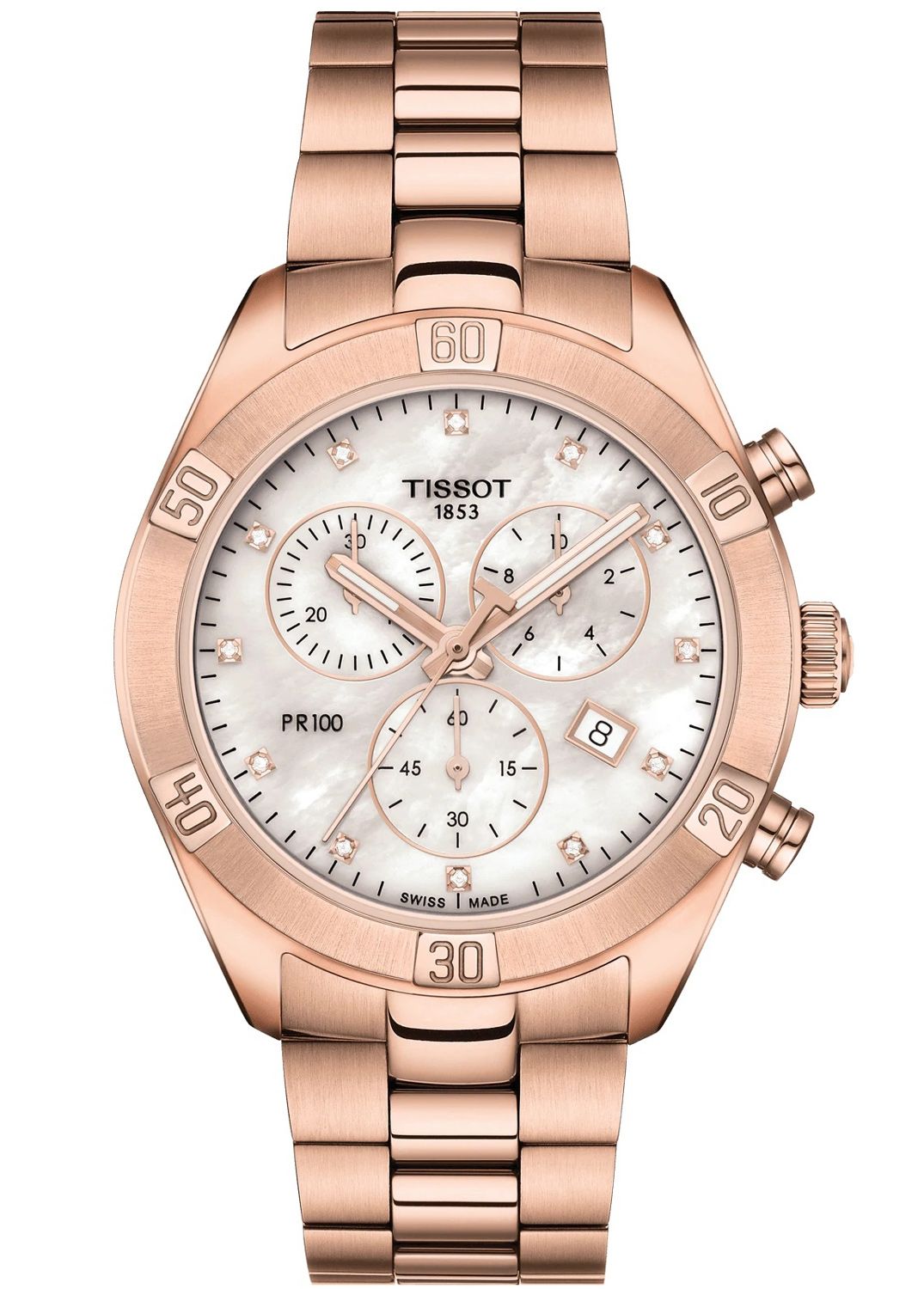 Tissot Pr 100 Sport Chic Chronograph T101.917.33.116.00 Kadın Kol Saati