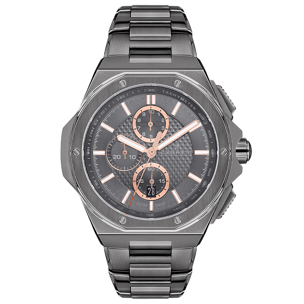 Jacques Philippe Swiss Made JPQGC048347 Erkek Kol Saati