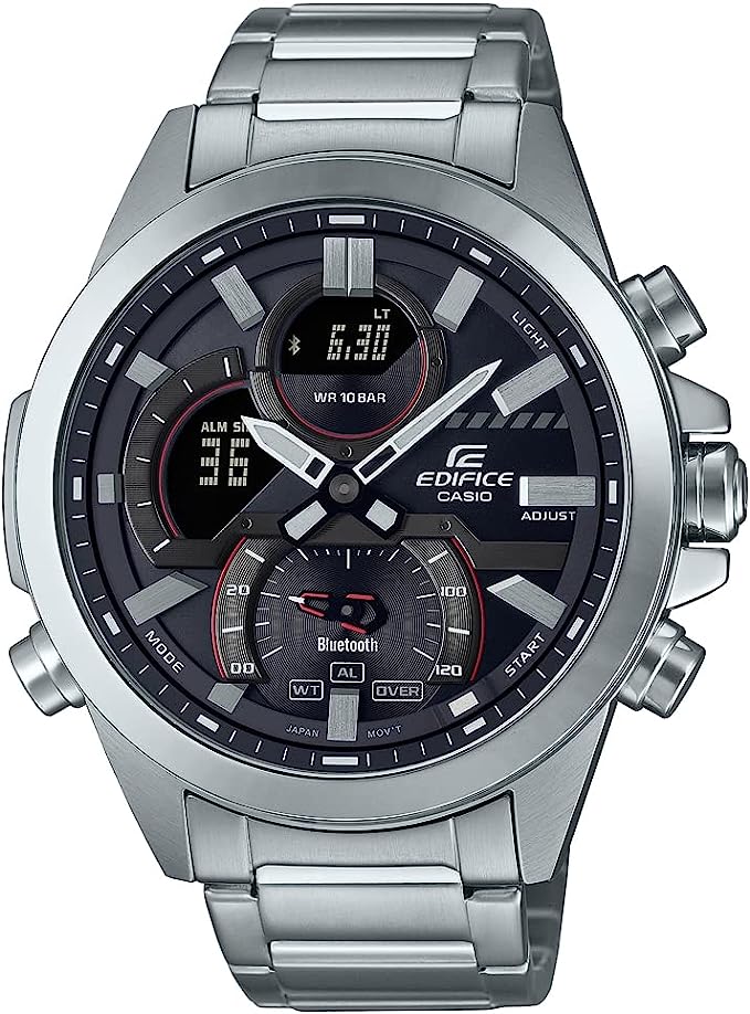 Casio ECB-30D-1ADF Telefon Bluetooth Bağlantılı Kol Saati