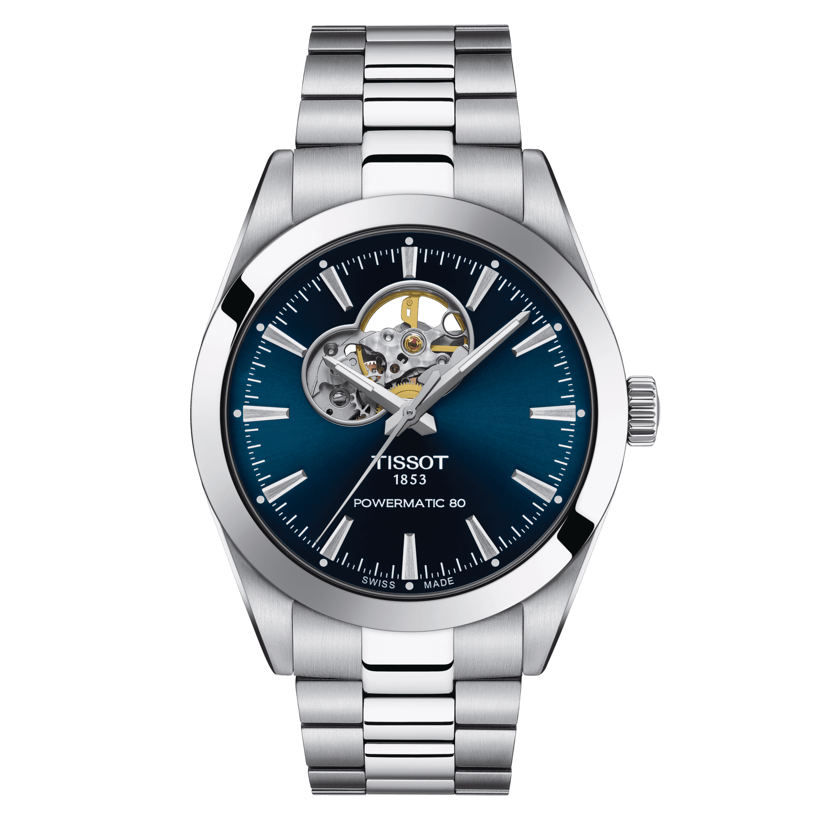 Tissot Gentleman Powermatic 80 Open Heart T127.407.11.041.01