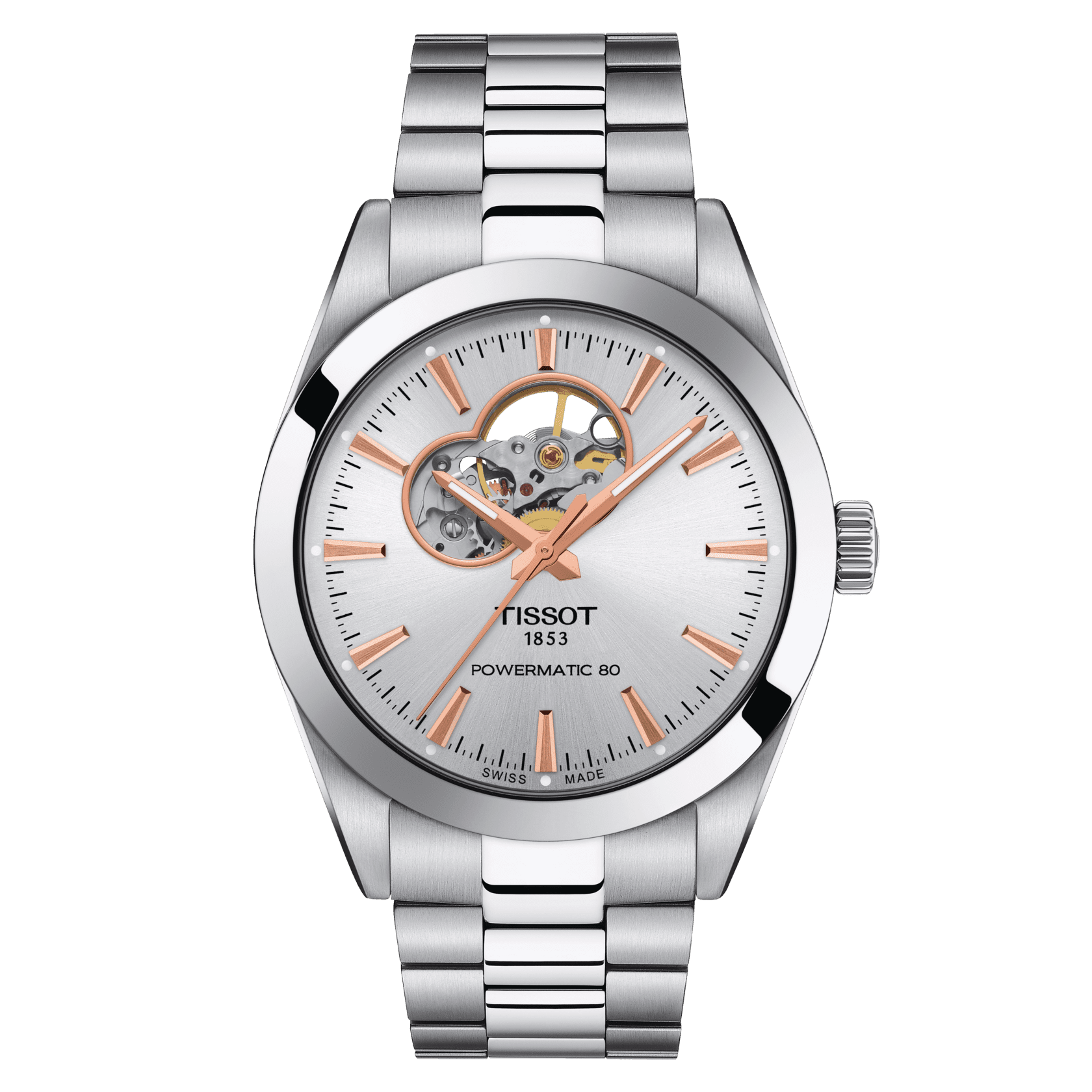 Tissot Gentleman Powermatic 80 Open Heart T127.407.11.031.01