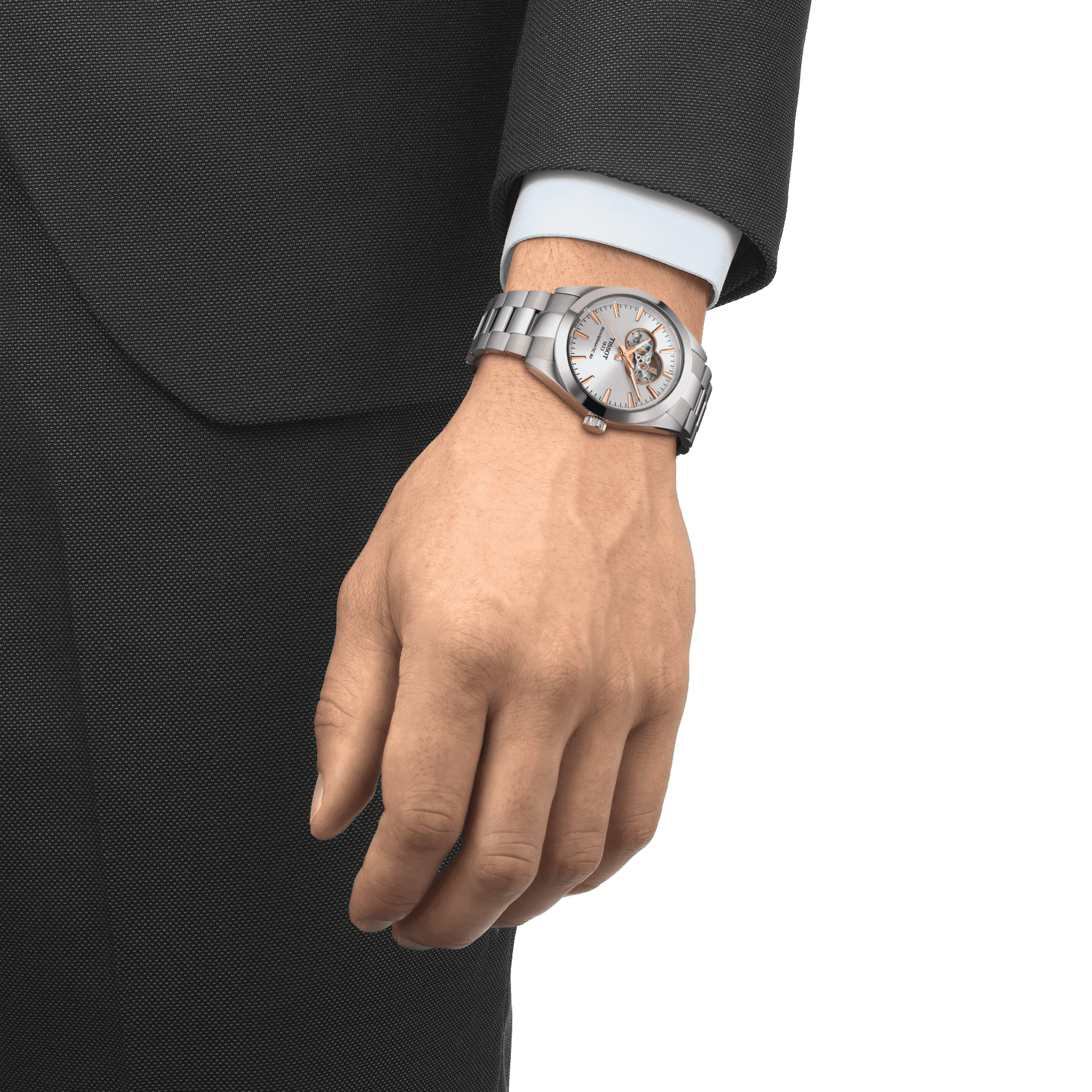 Tissot Gentleman Powermatic 80 Open Heart T127.407.11.031.01