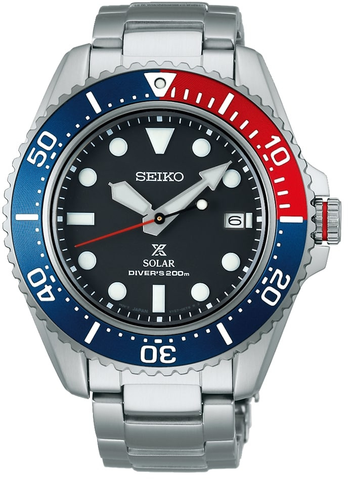 Seiko Prospex Solar SNE591P Pepsi Bezel