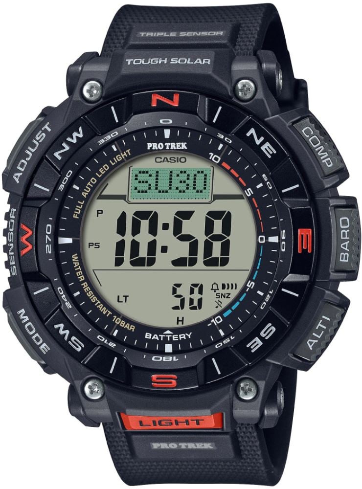 Casio Pro-Trek PRG-340-1DR Erkek Kol Saati