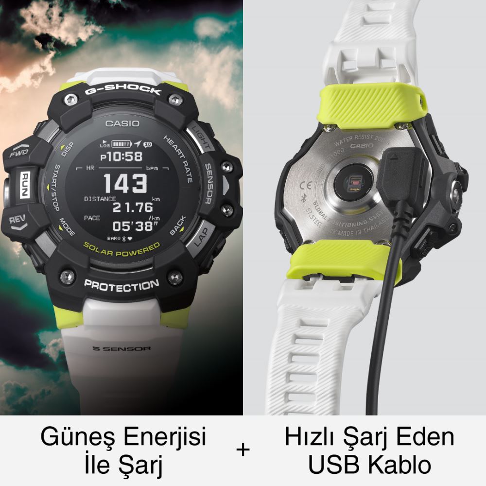 Casio G-SHOCK GBD-H1000-1A7DR Akıllı Kol Saati