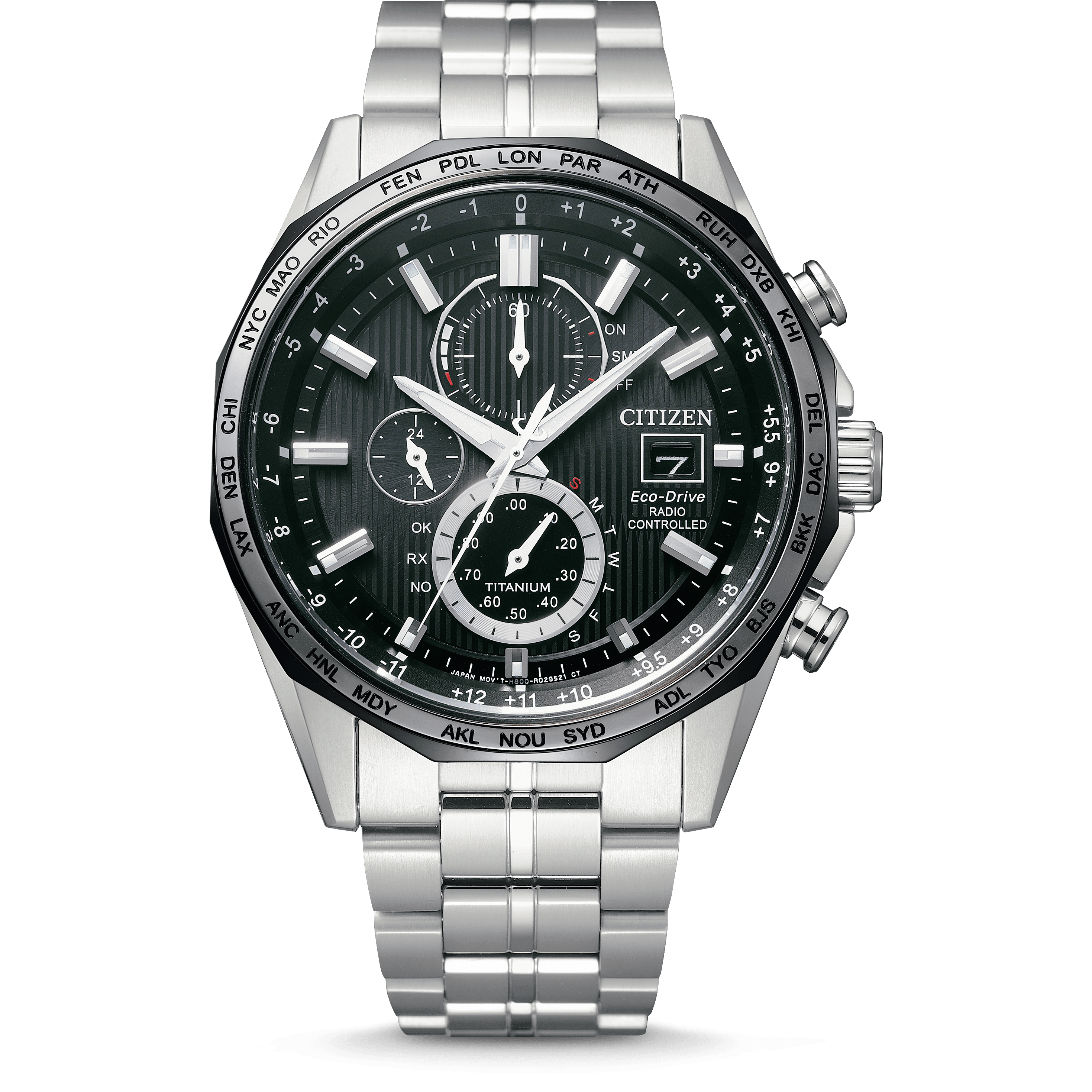 Citizen Eco-Drive Radio Controlled Titanyum AT8218-81E