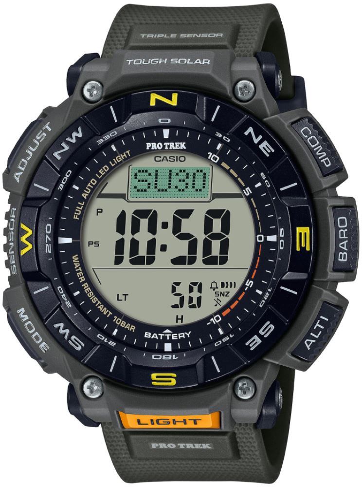 Casio Pro-Trek PRG-340-3DR Erkek Kol Saati