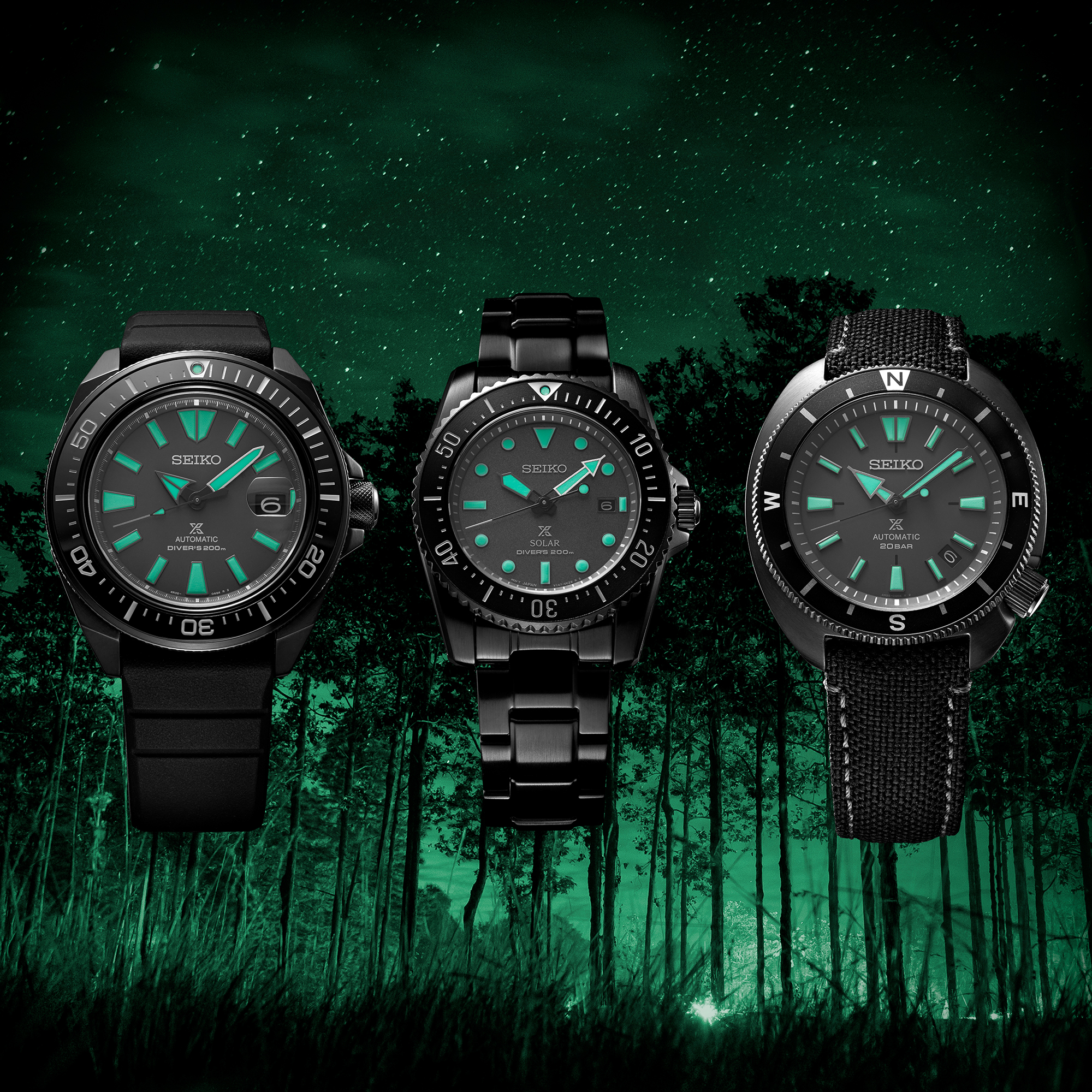 Seiko Prospex Automatic SRPH99K Limitli Black Series