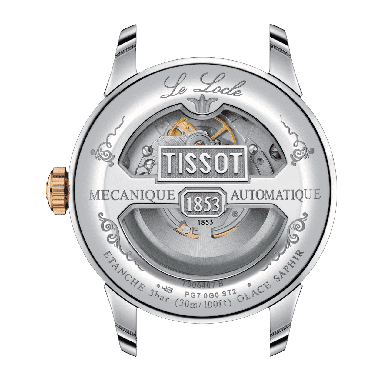 Tissot Le Locle Powermatic 80 Open Heart T006.407.22.033.02