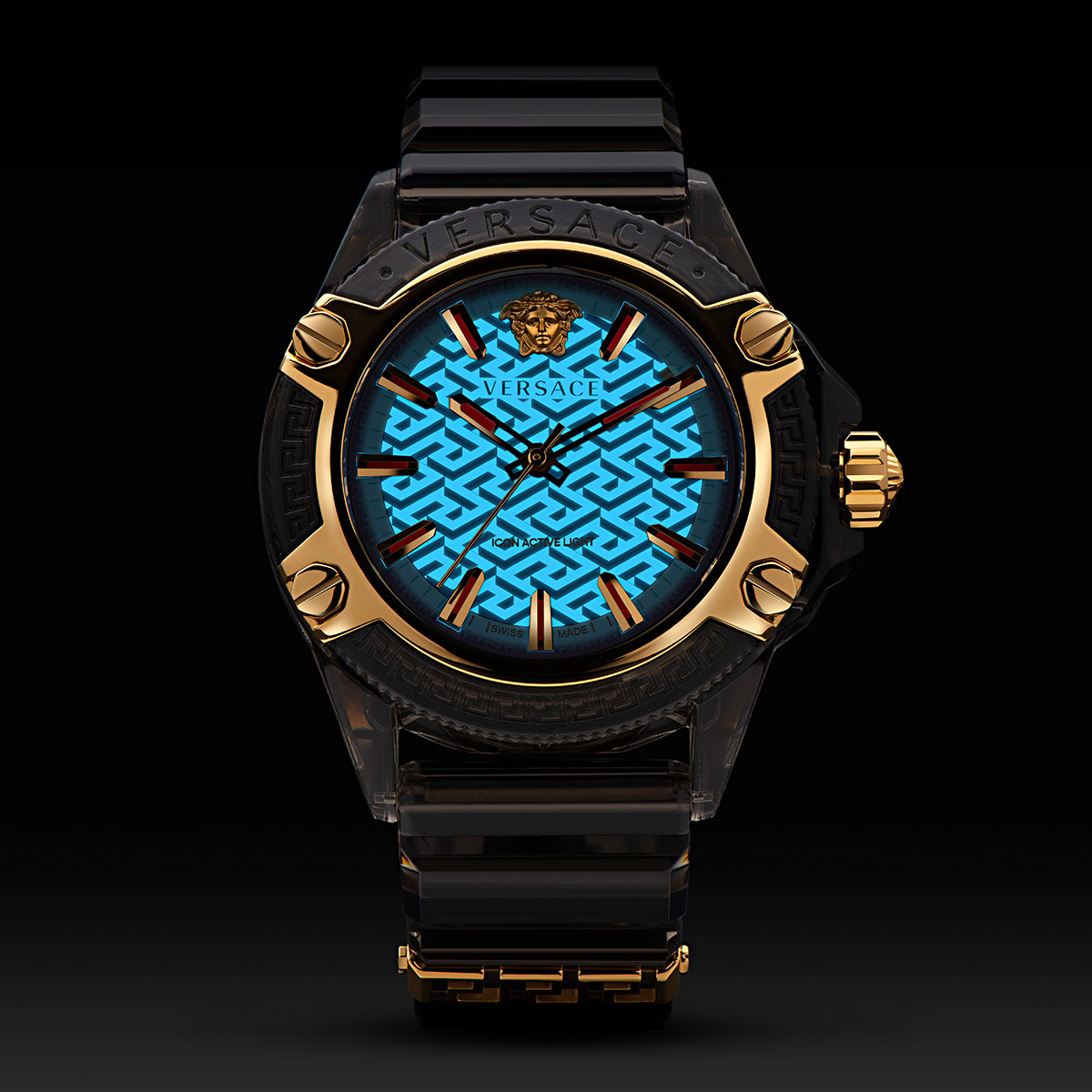 Versace Swiss Made VRSCVE6E00123 Unisex Kol Saati