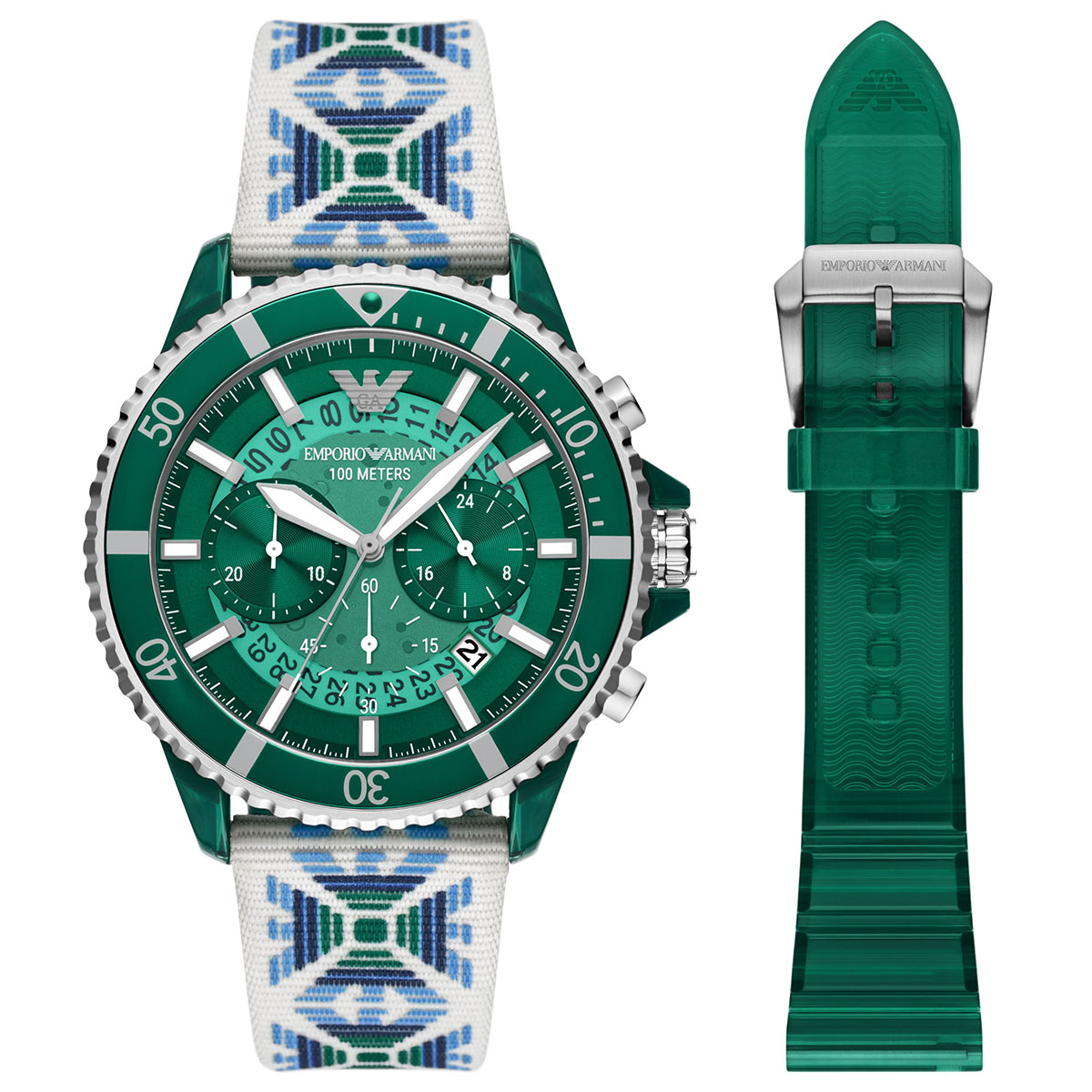 Emporio Armani AR80066SET Erkek Kol Saati ve Yedek Kordon