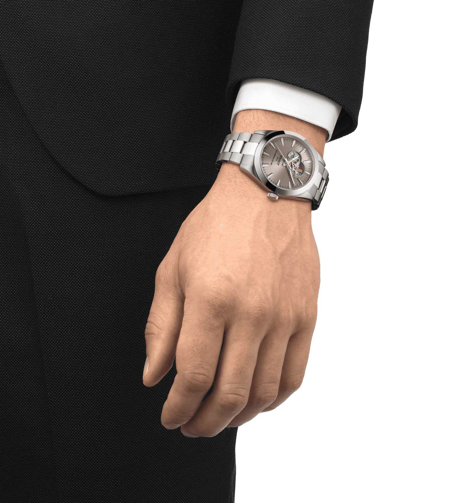 Tissot Gentleman Powermatic 80 Open Heart T127.407.11.081.00 Erkek Kol Saati