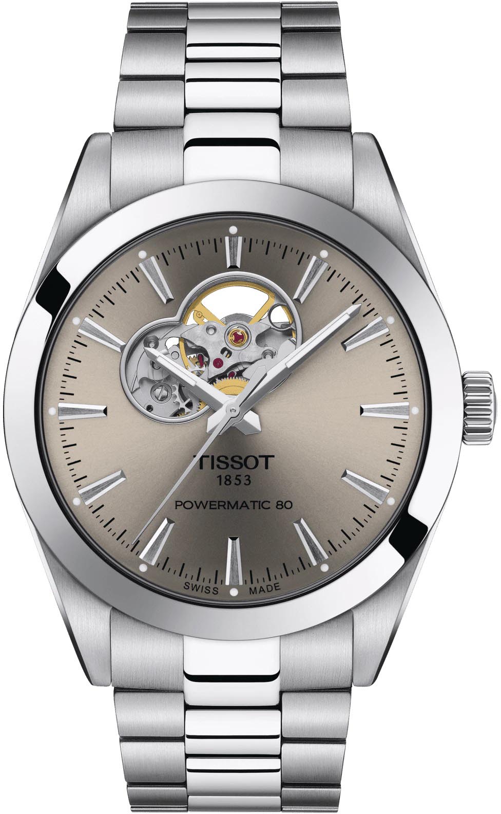 Tissot Gentleman Powermatic 80 Open Heart T127.407.11.081.00 Erkek Kol Saati