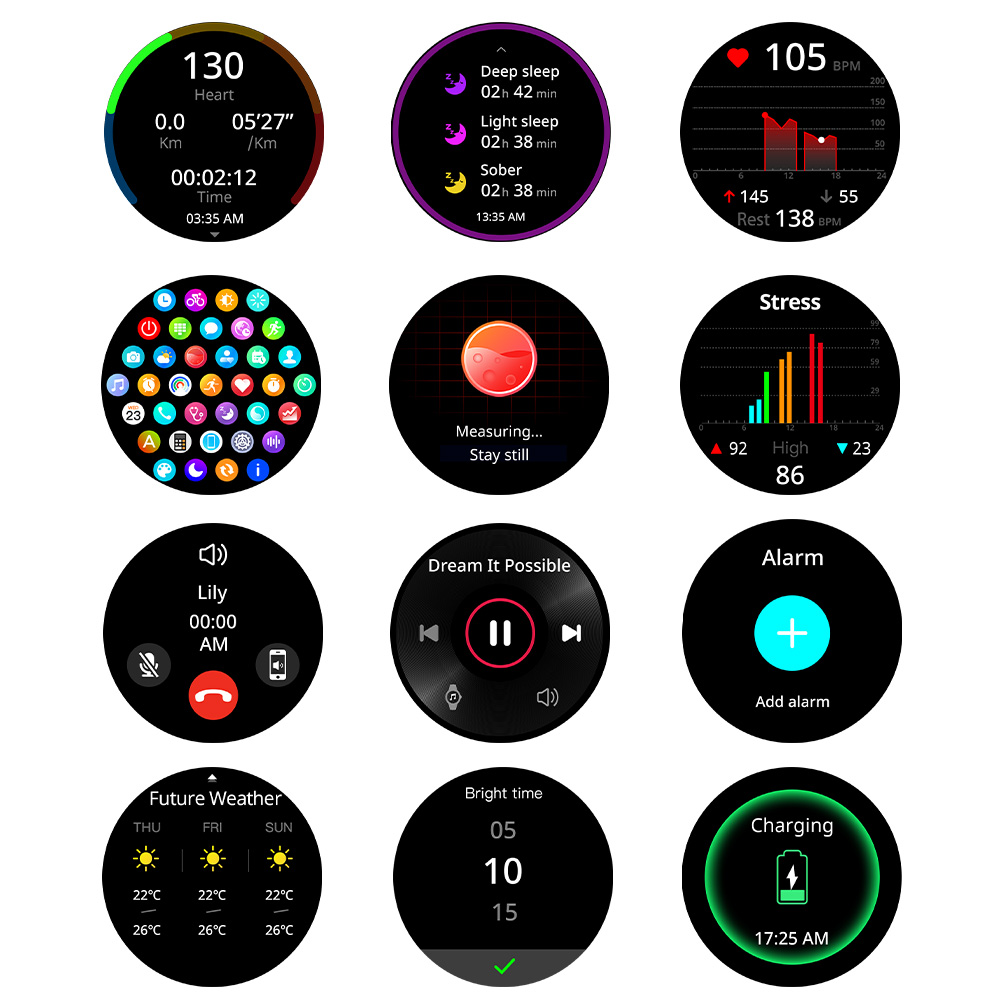 FitWatch FT202301AM0409 Akıllı Kol Saati