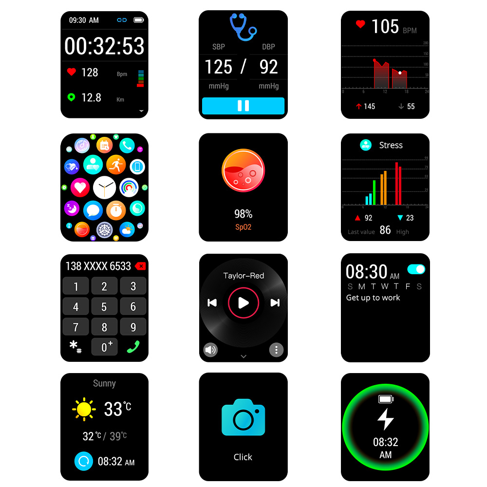 FitWatch FT202301AM0202 Akıllı Kol Saati
