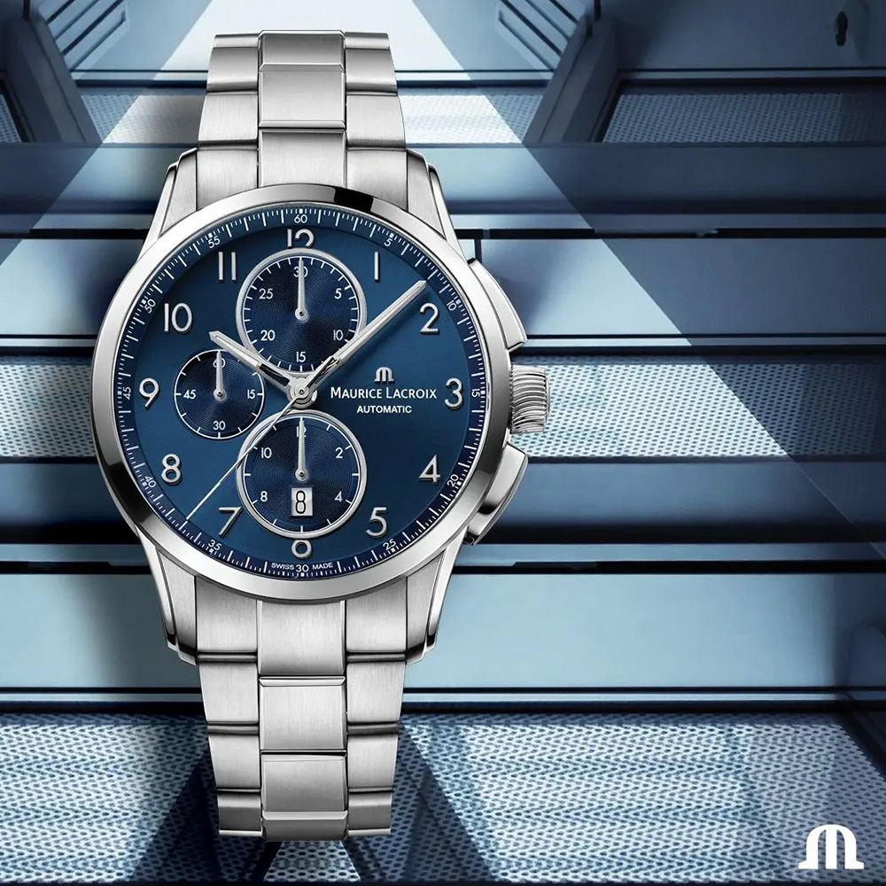 Maurice Lacroix PONTOS CHRONOGRAPH Automatic ML-PT6388SS002420-1 Erkek Kol Saati