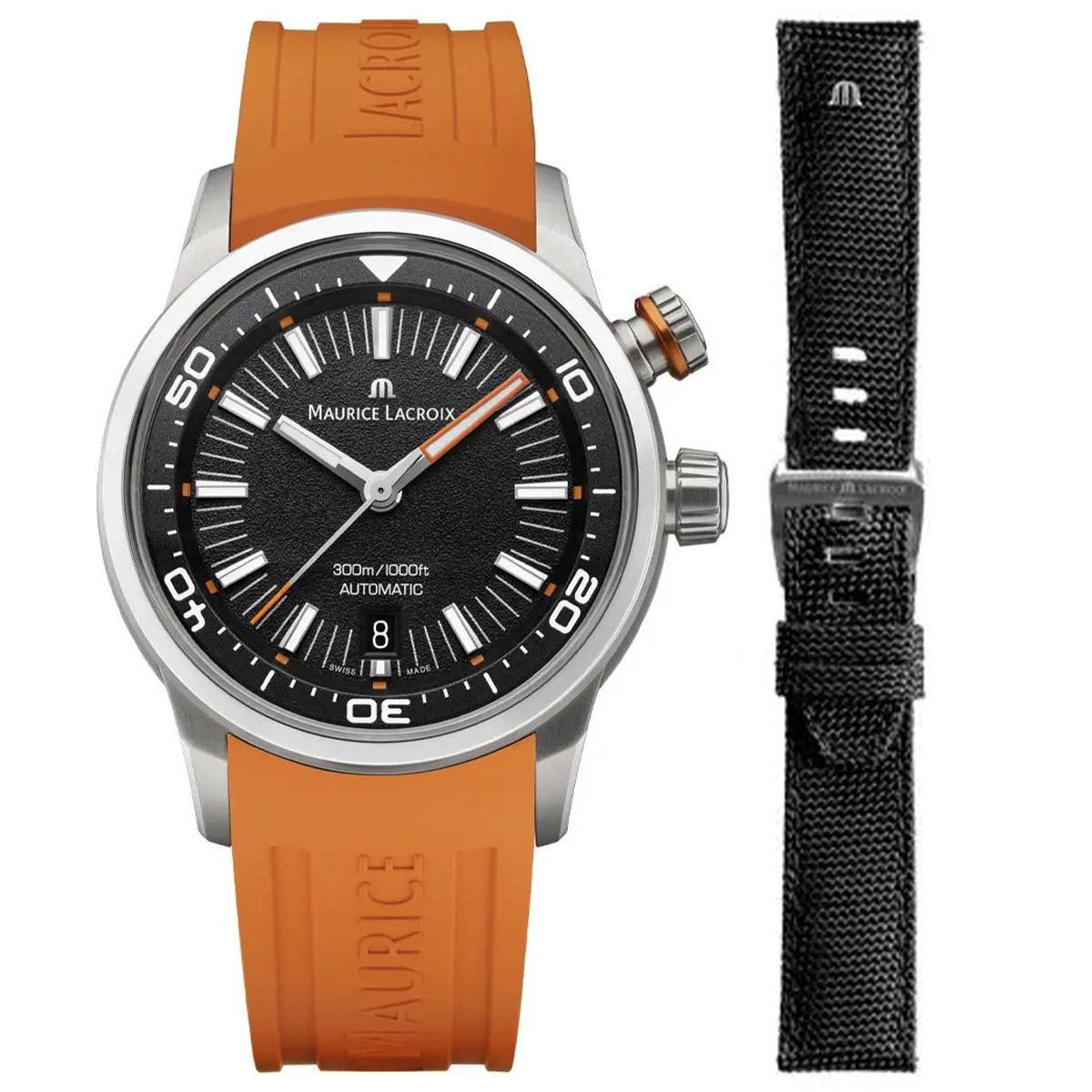 Maurice Lacroix PONTOS S DIVER Automatic ML-PT6248SS00L330-J Erkek Kol Saati ve Yedek Kordon
