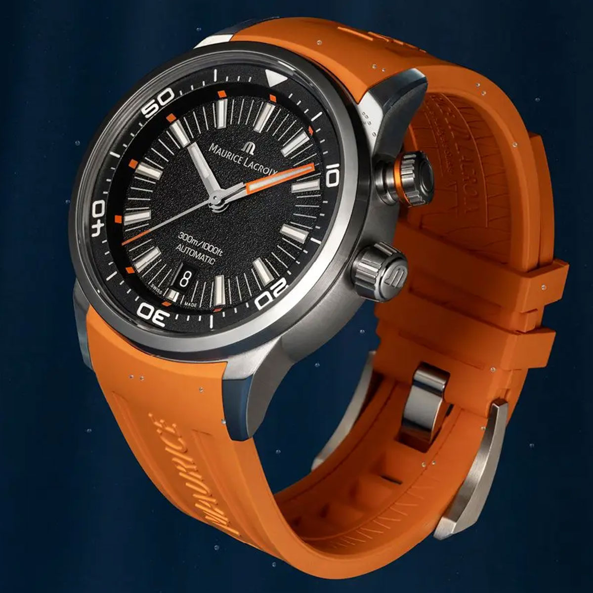 Maurice Lacroix PONTOS S DIVER Automatic ML-PT6248SS00L330-J Erkek Kol Saati ve Yedek Kordon