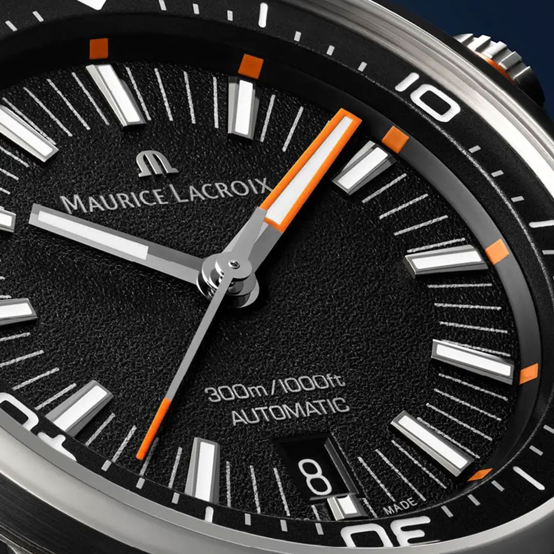 Maurice Lacroix PONTOS S DIVER Automatic ML-PT6248SS00L330-J Erkek Kol Saati ve Yedek Kordon