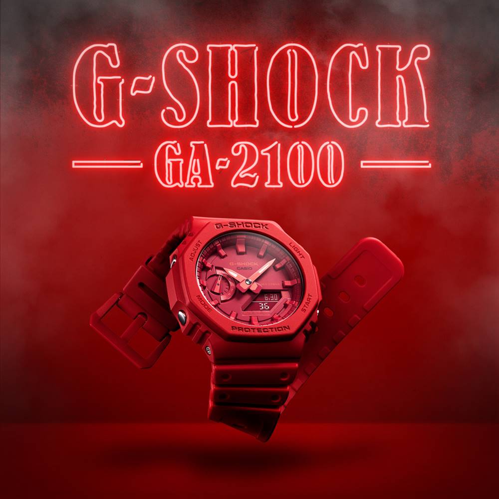 Casio G-SHOCK GA-2100-4ADR Erkek Kol Saati
