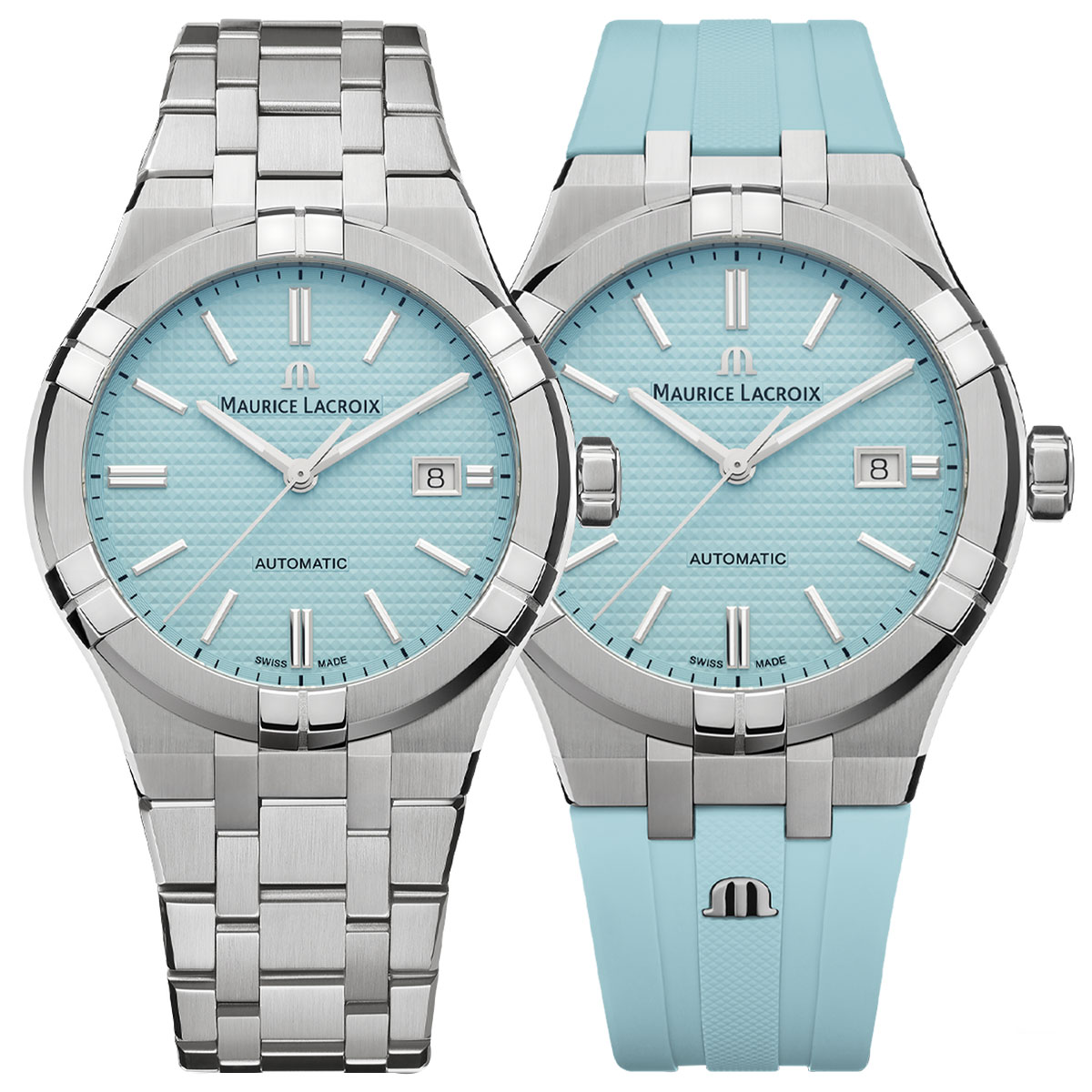 Maurice Lacroix AIKON Automatic ML-AI6008SS00F431-C Erkek Kol Saati ve Yedek Kordon