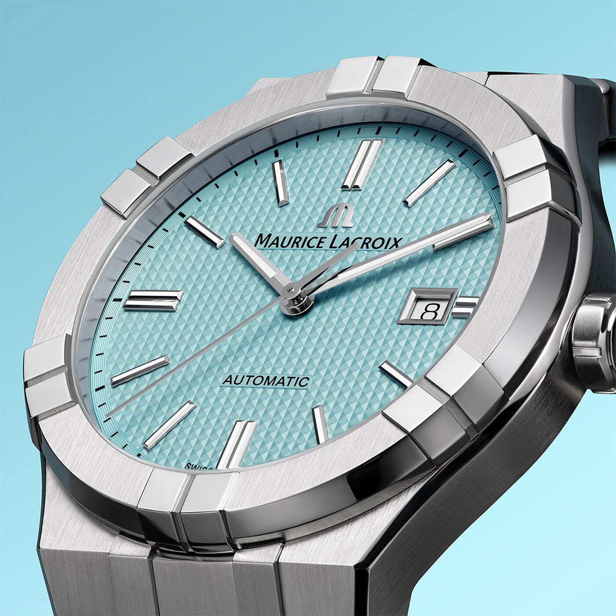 Maurice Lacroix AIKON Automatic ML-AI6008SS00F431-C Erkek Kol Saati ve Yedek Kordon