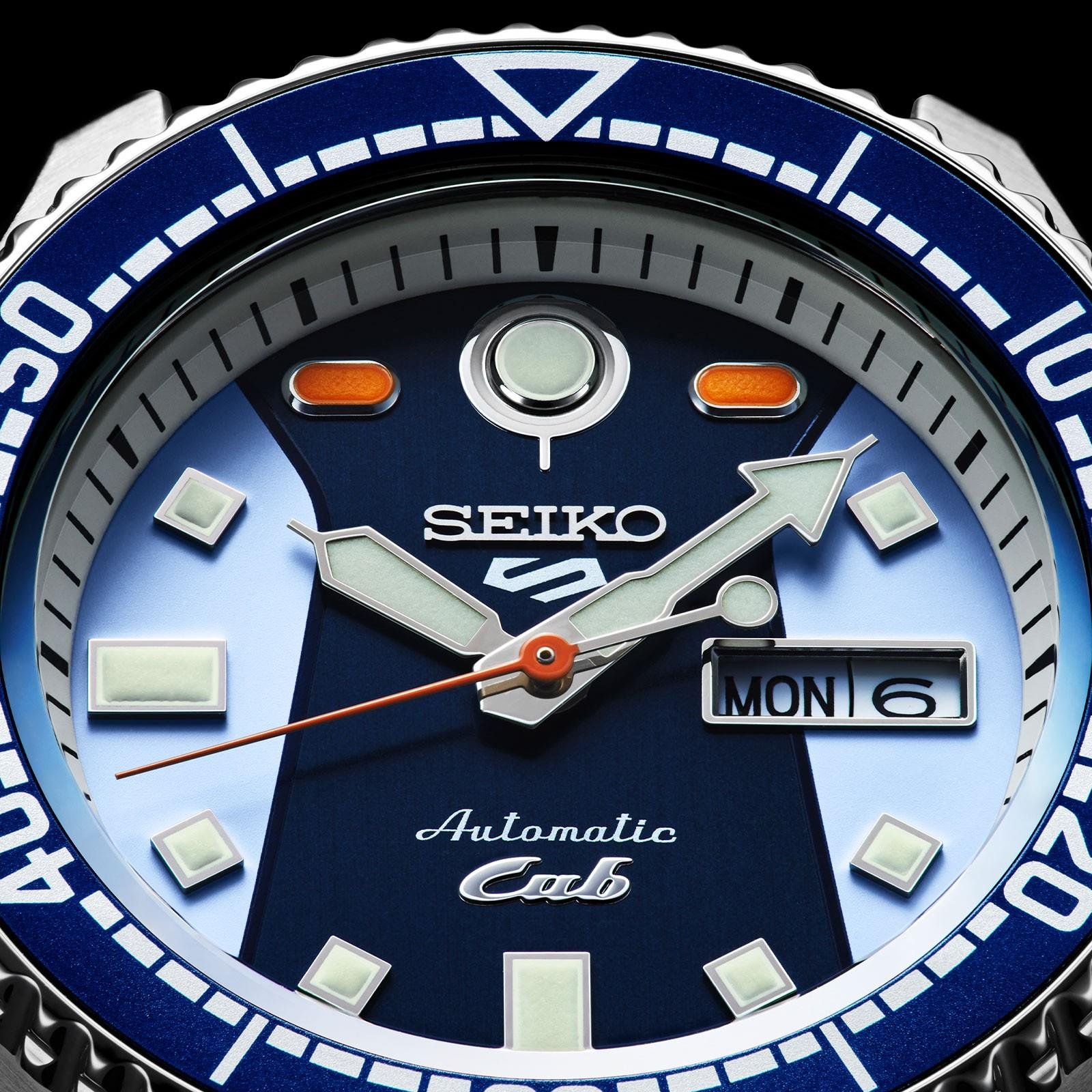 Seiko 5 Sports Automatic Honda Super Cub SRPK37K Limited Edition