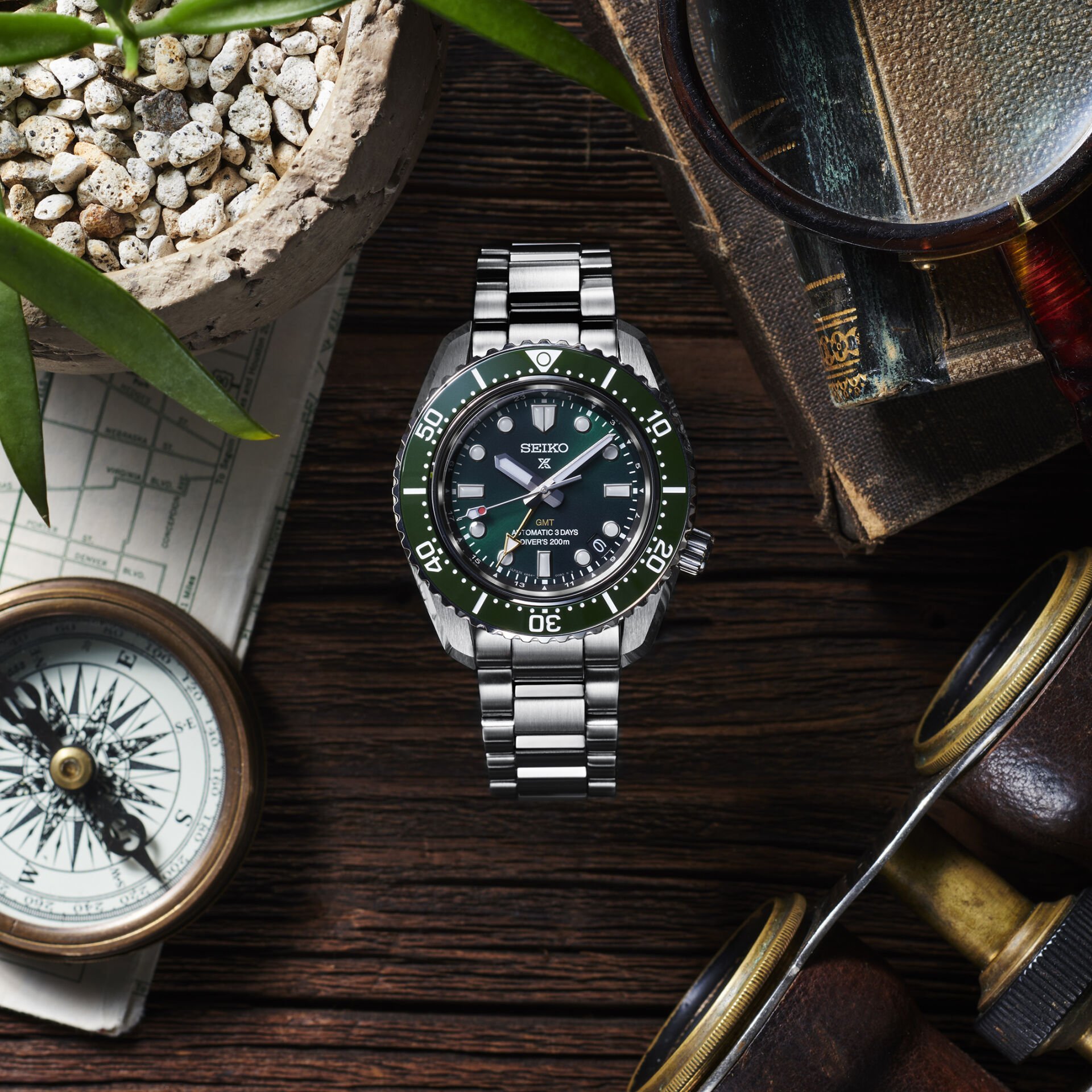 Seiko Prospex Automatic Diver's GMT SPB381J Erkek Kol Saati