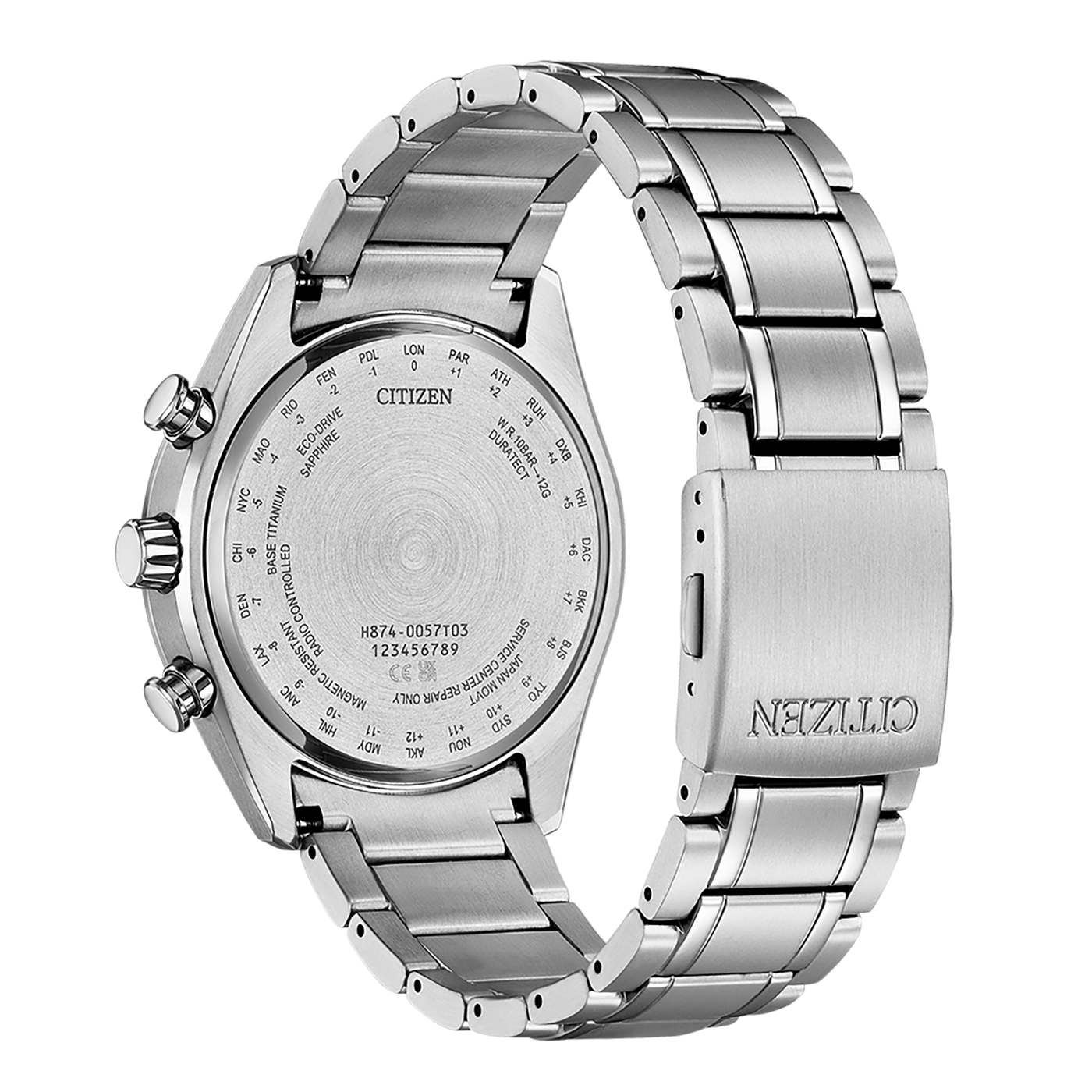 Citizen Eco-Drive Radio Controlled BY1010-81L Titanyum