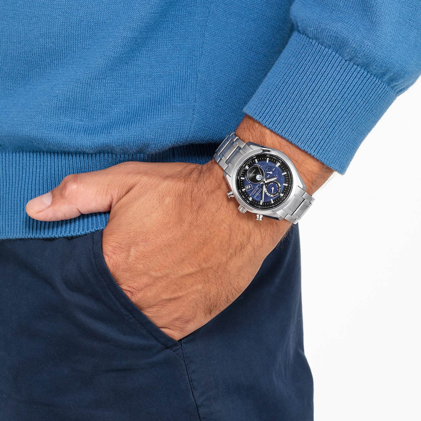 Citizen Eco-Drive Radio Controlled BY1010-81L Titanyum