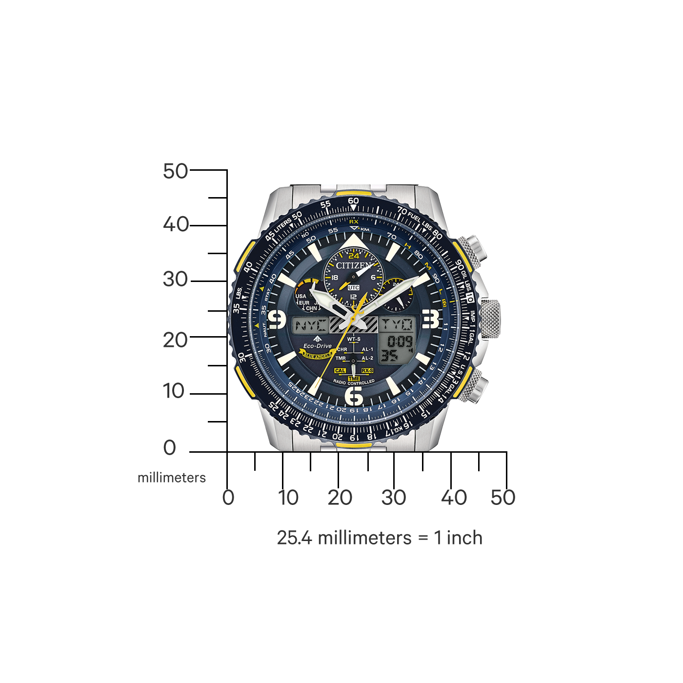 Citizen Eco-Drive Radio Controlled JY8078-52L