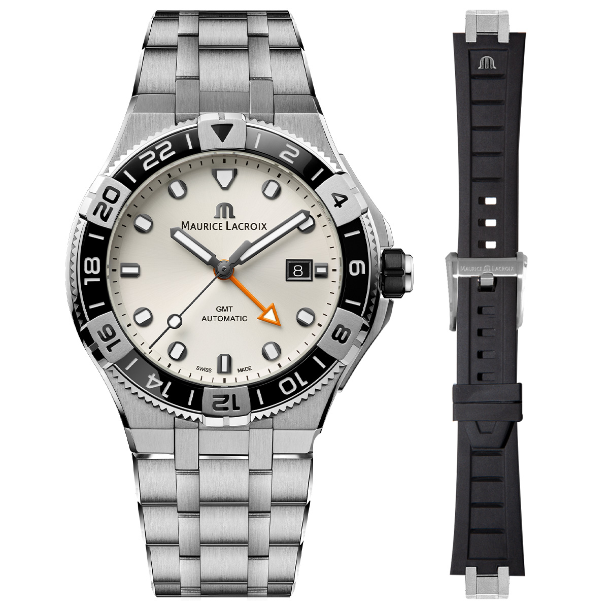 Maurice Lacroix AIKON Automatic ML-AI6158SS00F130-A Erkek Kol Saati ve Yedek Kordon