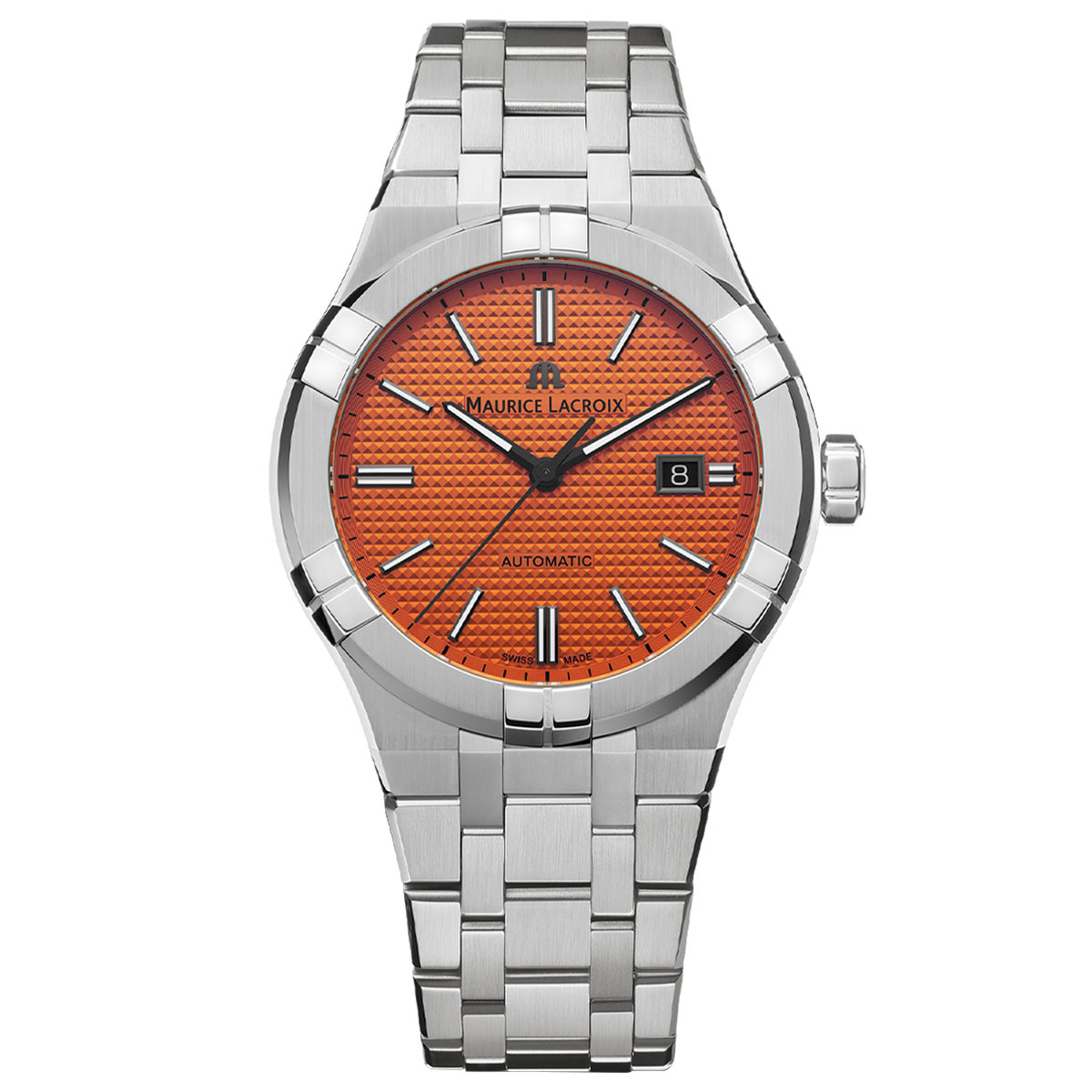 Maurice Lacroix AIKON Automatic ML-AI6008SS00F530-E Erkek Kol Saati ve Yedek Kordon