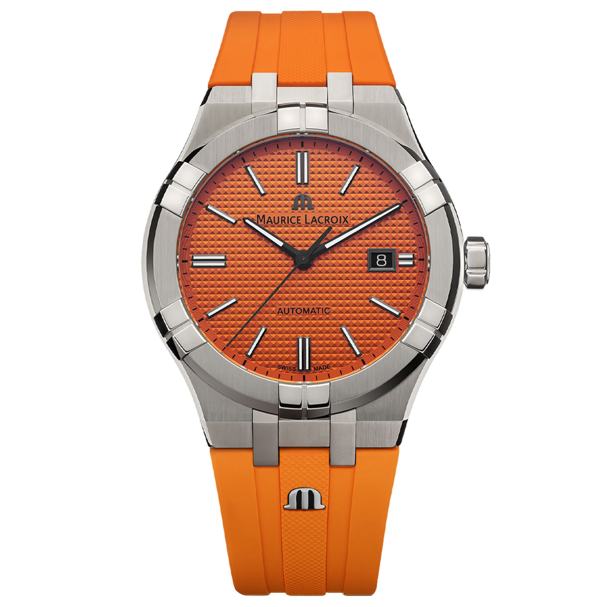 Maurice Lacroix AIKON Automatic ML-AI6008SS00F530-E Erkek Kol Saati ve Yedek Kordon