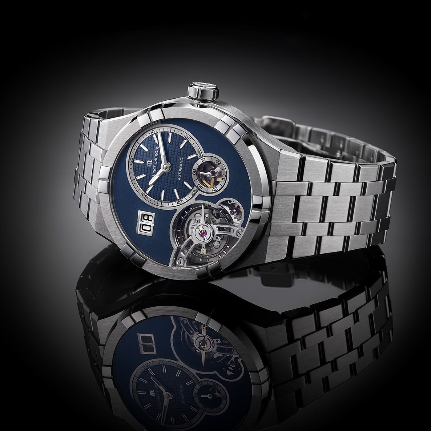 Maurice Lacroix AIKON Automatic ML-AI6118SS00E430-C Erkek Kol Saati ve Yedek Kordon