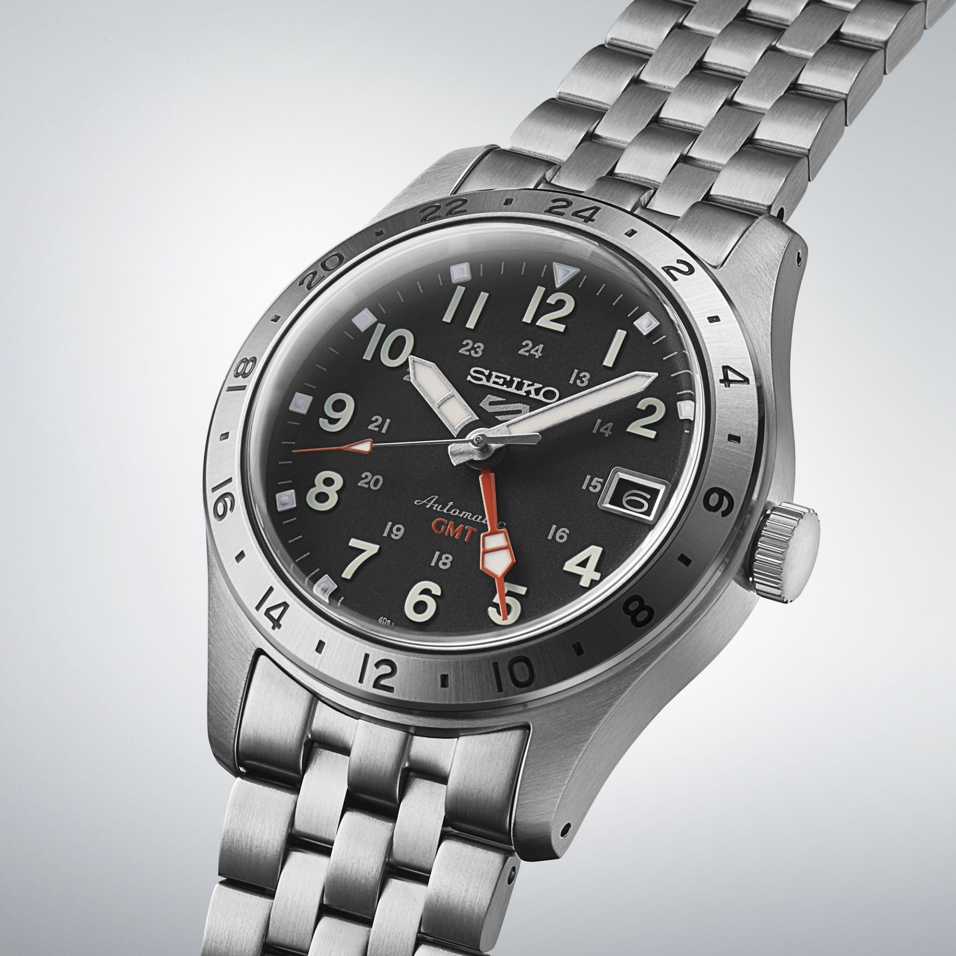 Seiko 5 Sport Automatic Gmt SSK023K Erkek Kol Saati