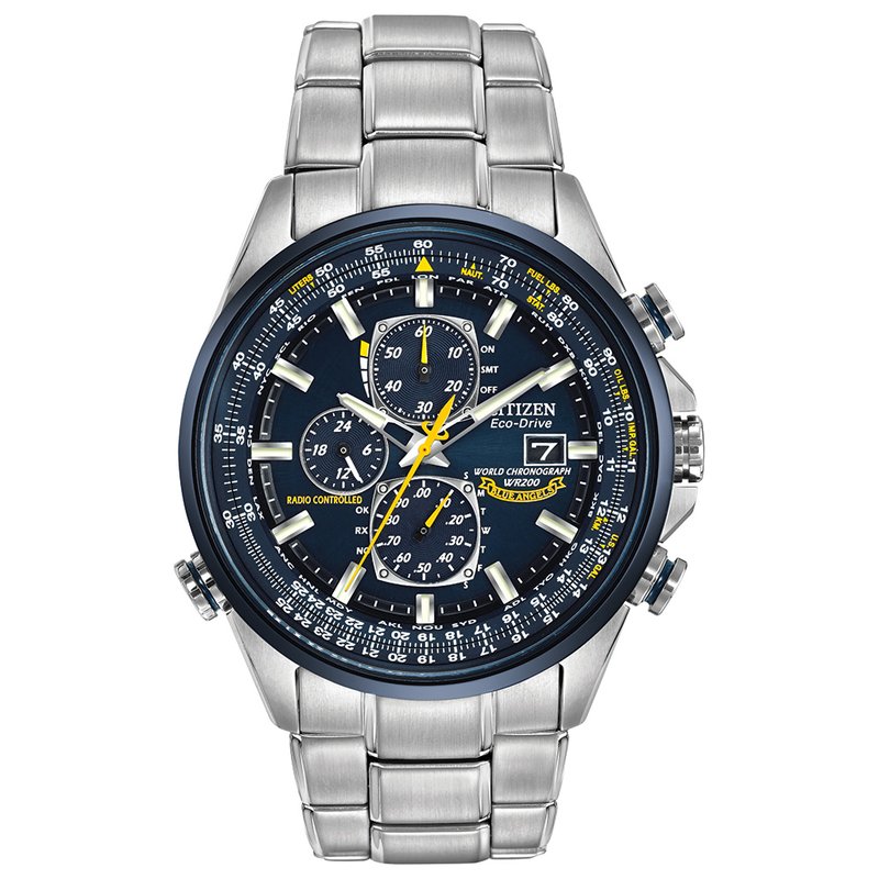 Citizen Eco-Drive Radio Controlled World Choronograh Blue Angeles AT8020-54L