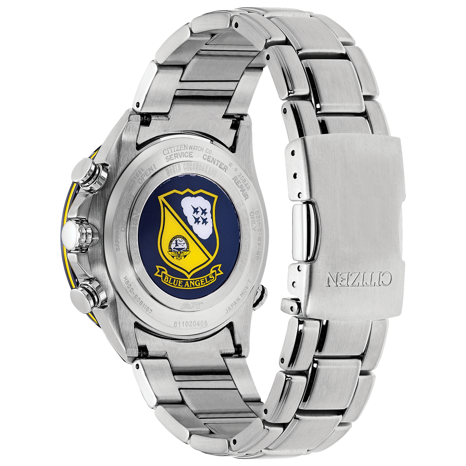 Citizen Eco-Drive Radio Controlled World Choronograh Blue Angeles AT8020-54L