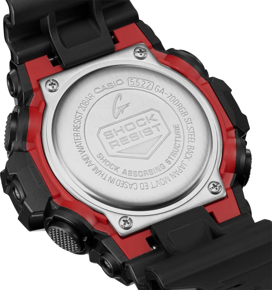 Casio G-SHOCK GA-700RGB-1ADR Erkek Kol Saati