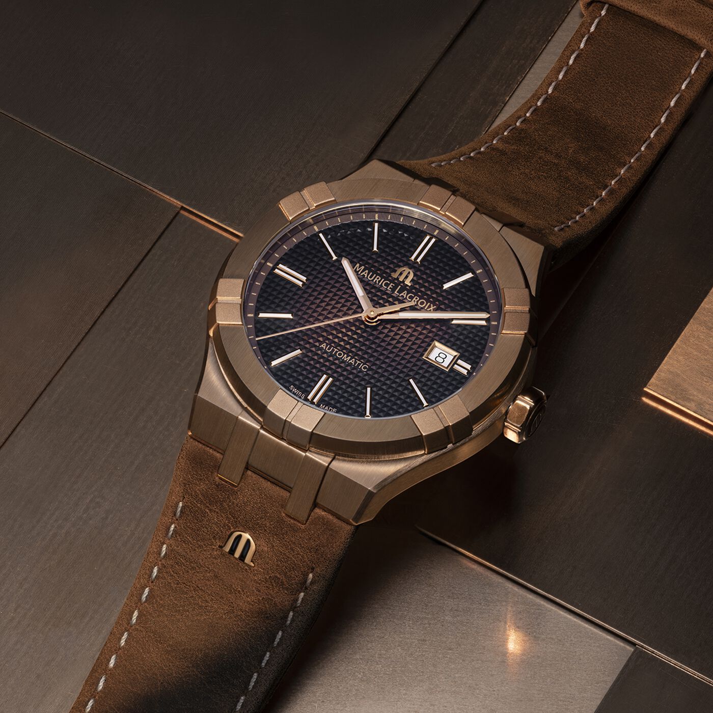 Maurice Lacroix AIKON ML-AI6008BRZ01730-3 Erkek Kol Saati